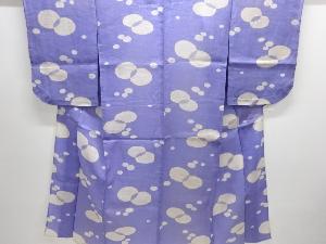 アンティーク　小千谷縮　水玉　本麻 アンティーク 小千谷縮 水玉 本麻 アンティーク着物 ] - 麻・上布